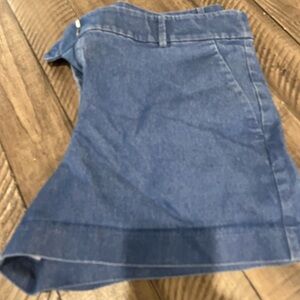 Blue Denim Shorts